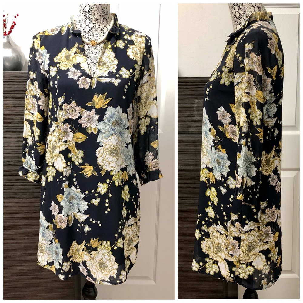 📣 H&M Floral Print Dress